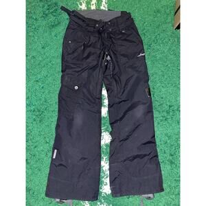 Women's Scott Black Ski Skiwear Pants Bottoms Women XS X-Small